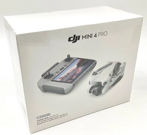 DJI Mini 4 Pro Fly More Combo Plus Drone DJI RC2 3 Batteries