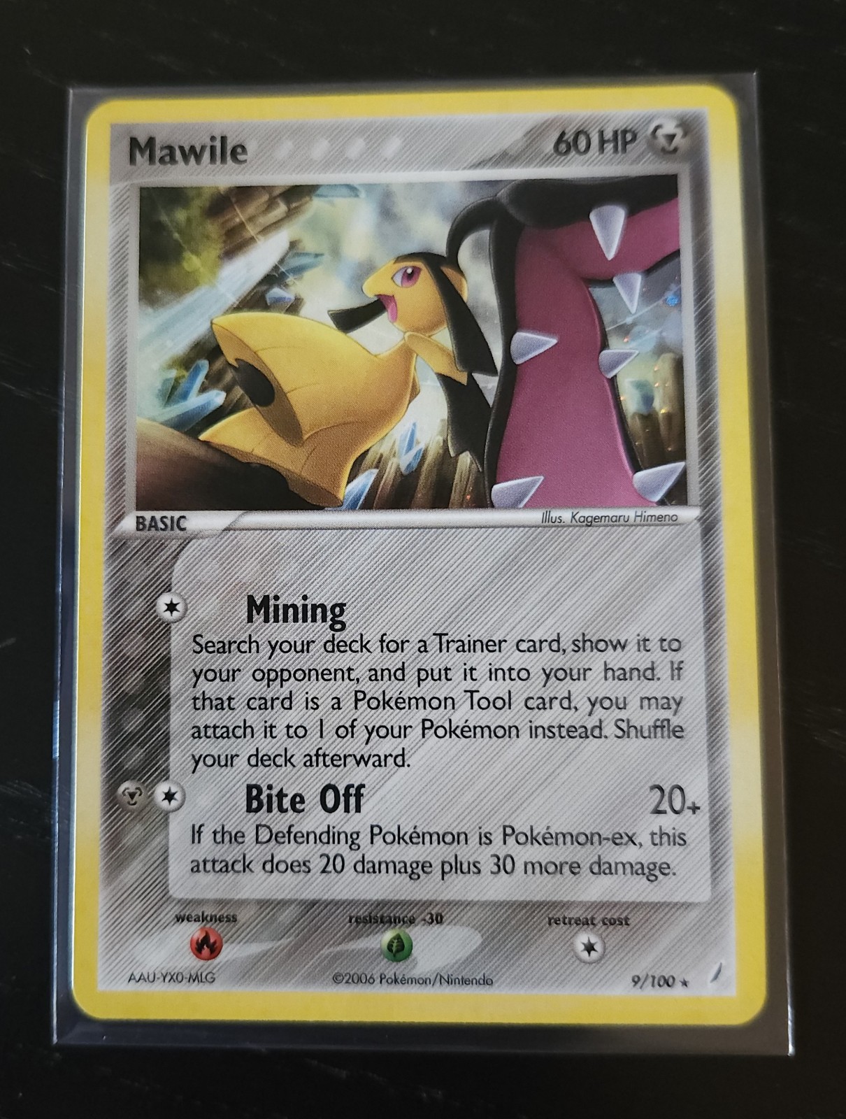 Mawile EX Crystal Guardians Holo Pokemon TCG Card 9/100