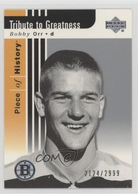 2002-03 Upper Deck Piece Of History 2124/2999 Bobby Orr #115 HOF 0h6x