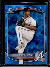 2025 Bowman Sapphire Didier Fuentes Chrome 1st Prospect #BCP-87 Braves