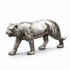 6 oz Gold Spartan 999+ Pure Silver Tiger Statue – Luxury Collectible Gift