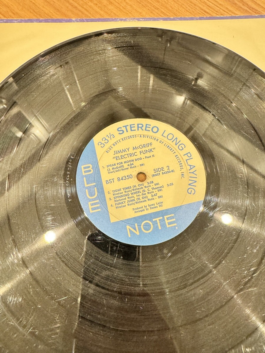 JIMMY McGRIFF - ELECTRIC FUNK Blue Note Original Press