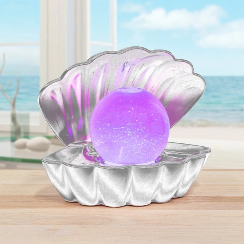 Clam shell pearl lamp deals