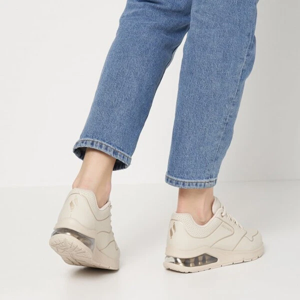 Adidas originals premium leather shop falcon trainers in beige