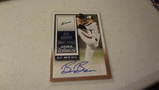 2015 PANINI CONTENDERS # 15 BEAU BURROWS   AUTOGRAPHED BASEBALL CARD