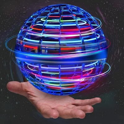 2025 Galaxy Ball Flying Orb Ball Toys LED Light Spinner Cosmic Ball