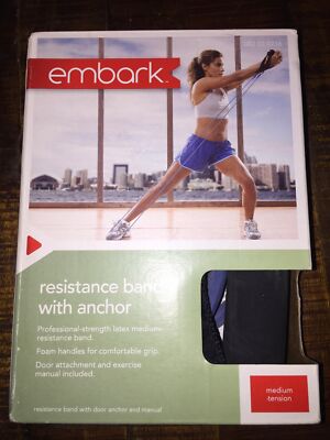 Embark Resistance Band With Anchor NIB - C