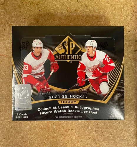2021/22 Upper Deck SP Authentic Hockey Hobby Box