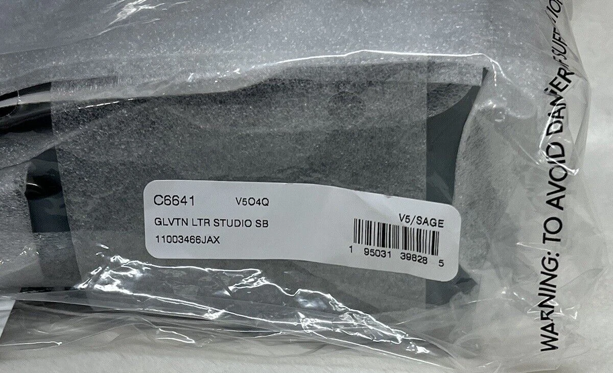 Borsa a tracolla Coach Retail Studio guanto salvia pelle conciata C6641 nuova con etichetta