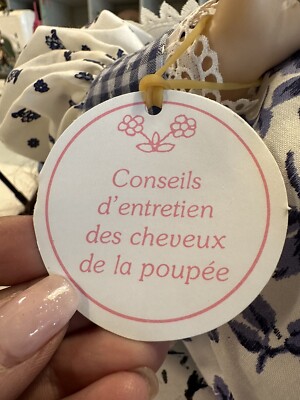 POUPEE CR CLUB De Corolle Signee Catherine Refabert Numerotee 360/1993 De 38 Cm EUR 42,50