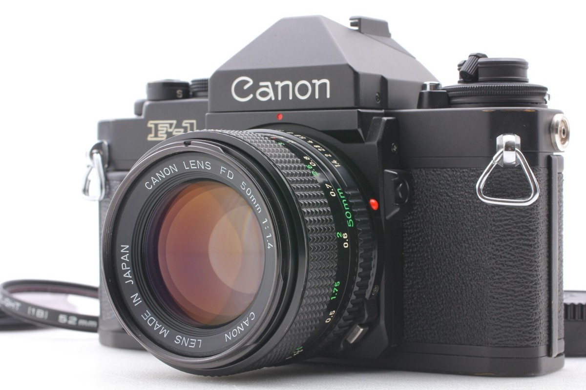 ヌ*✩様 キャノン　Canon NEW F-1+Canon NEW FD 50m N Mint] Canon New F-1 Eye Level Film Camera New FD 50mm F1.4