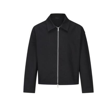 Men's  Autumn Lapel Short Zipper Jacket Coat Casual Long Sleeve Tops New Leisure