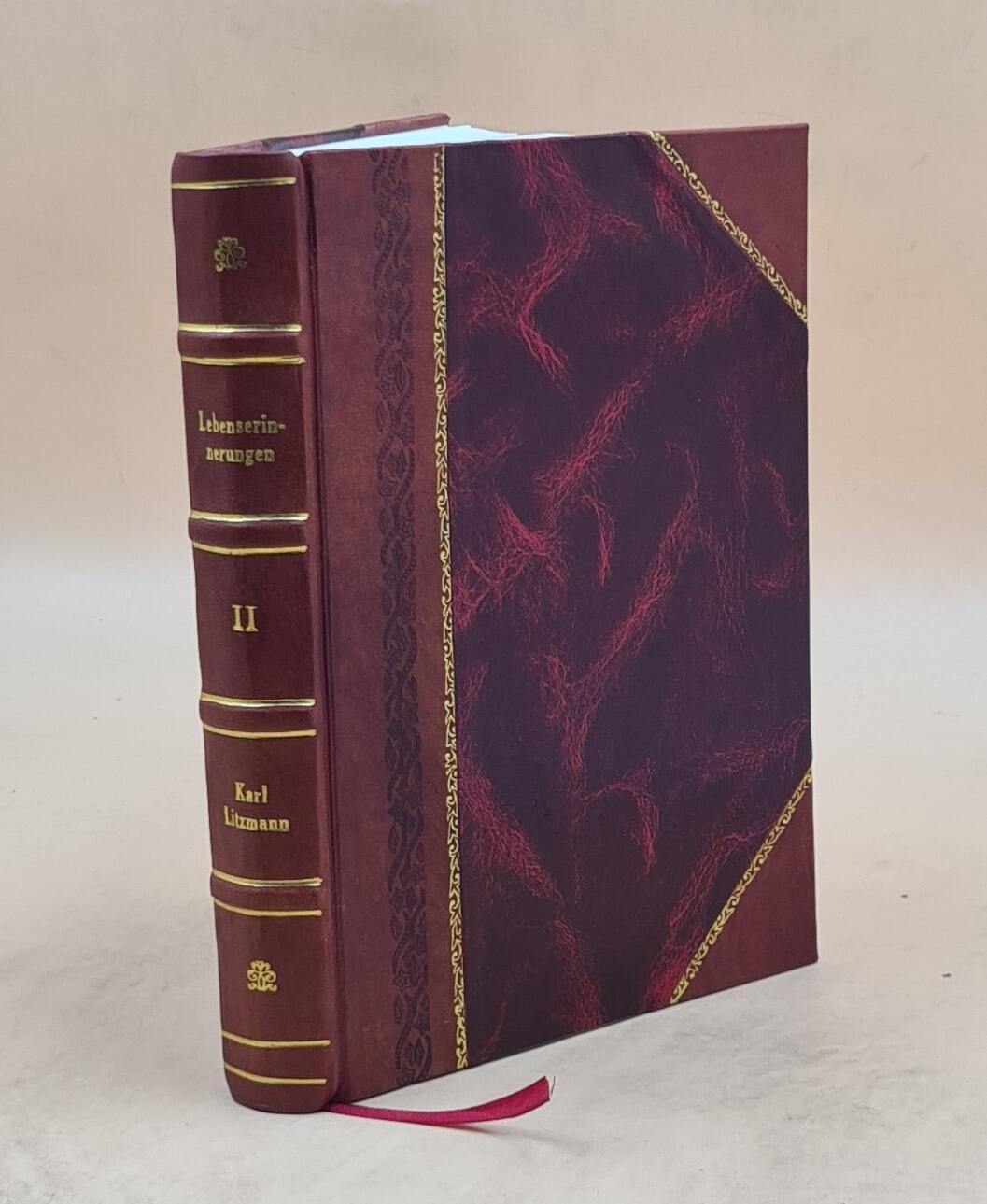 Karl Litzmann's 1928 Memoirs Vol V.2 - Leather Bound Edition