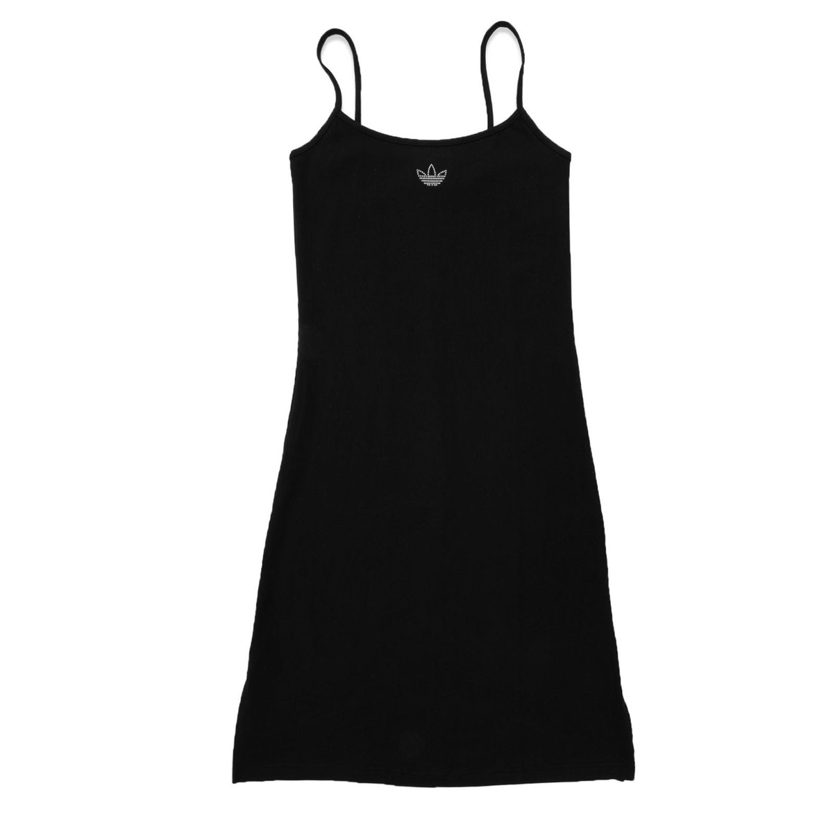 【Adidas Originals】ロゴプリントドレス Adidas Originals Rhinestones Logo Trefoil tee Dress Summer