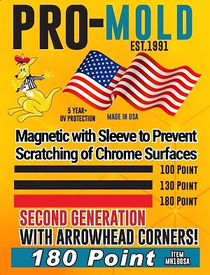 18x Pro Mold MH180SA 2nd Gen w/ Sleeve 180pt Magnetic Card Holder One Touch