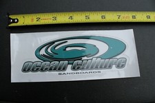 Ocean Culture Sandboards Sand Boards Skimboarding V21b Vintage Surfing STICKER