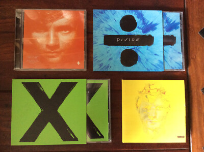 Ed Sheeran [4 CD Alben] X ( Multiply ) + ( Plus add )  ÷ ( Divide ) - (Subtract)