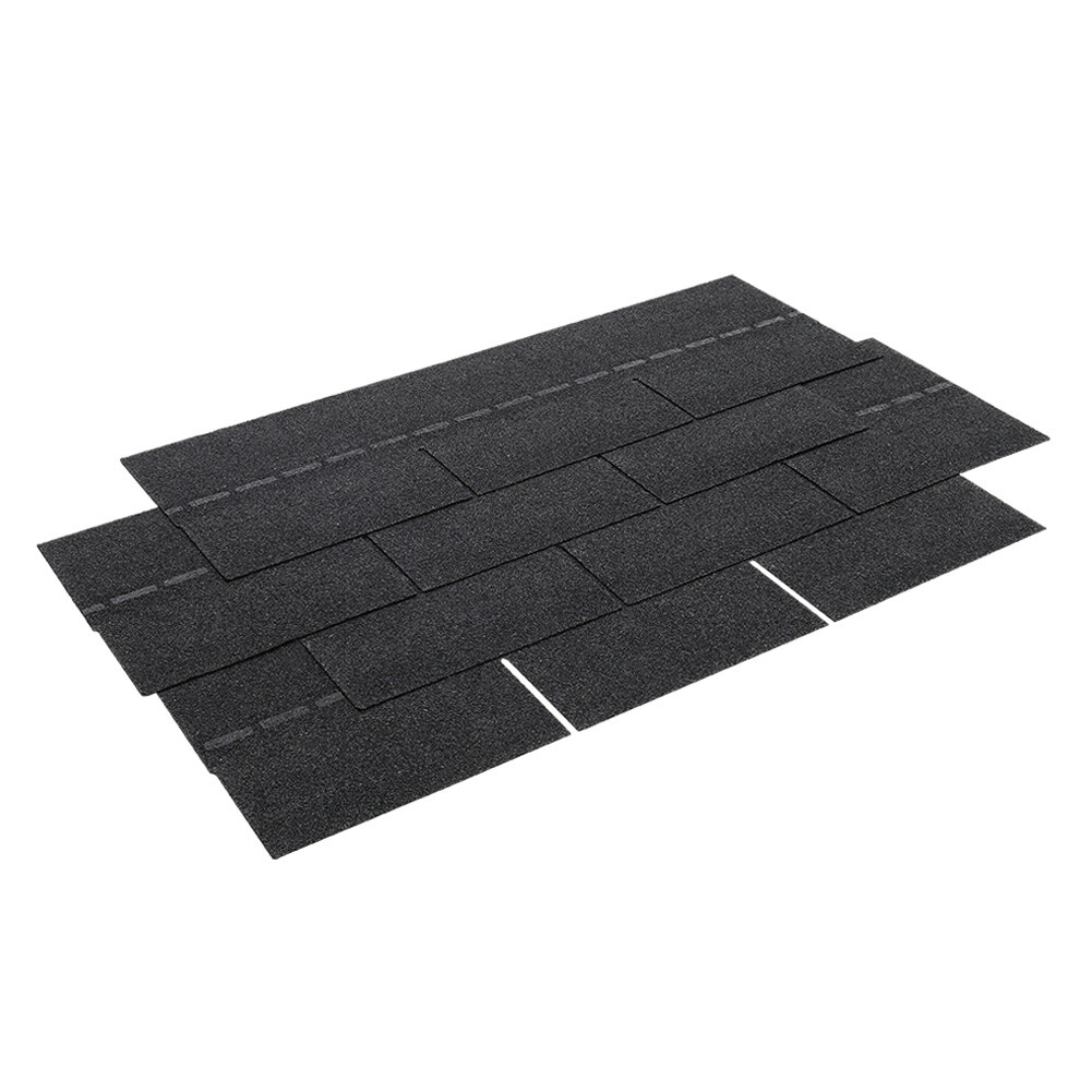 Pack of 18 Felt Roofing Shingles Asphalt Garage Shed Log Cabin Roof
