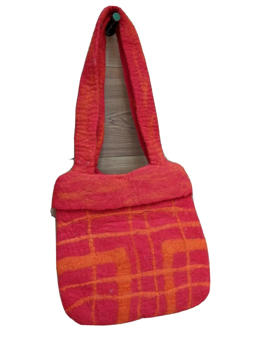 Boiled cheap wool handbags