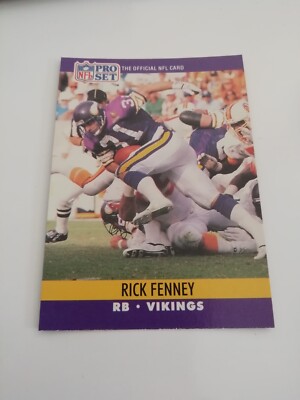 Rick Fenney Minnesota Vikings Pick your Card NFL Trading Card