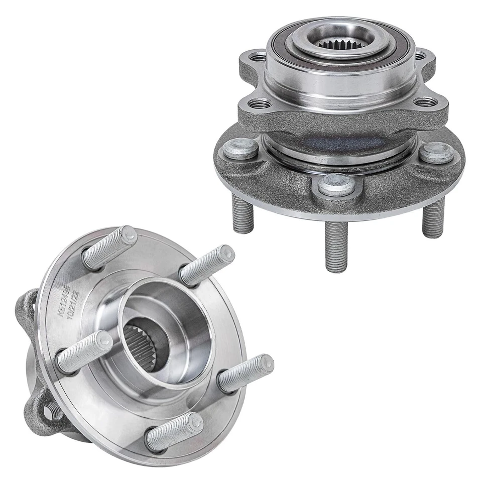 FWD Front Rear Wheel Bearing Hubs Sway Bar for 2014-2016 Ford Fusion Lincoln MKZ - Image 3 of 4