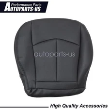 For 2003-2009 Mercedes Benz W211 Driver BOTTOM PERF Seat Cover Black