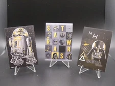 Star Wars Card.Fun Various Black Gold Art Singles Global Art Series