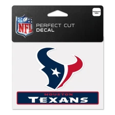 Houston Texans Wincraft NFL Perfect Cut Logo Decal FREE SHIP!