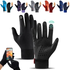 Winter Touch Screen Waterproof Gloves for Men Women Cold Weather Windproof Warm