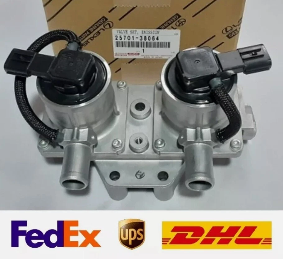 TOYOTA GENUINE 25701-38064 SEQUOIA TUNDRA LX570 V8 ELECTRIC AIR CONTROL VALVE - Imagem 3 de 3