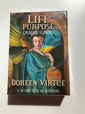 NEW--Life Purpose Oracle Cards Doreen Virtue 44 Cards Deck & Guidebook