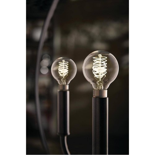 EcoSmart 60-Watt Equivalent G16.5 Dimmable Fine Bendy Filament LED Vintage Ediso - Picture 7 of 16