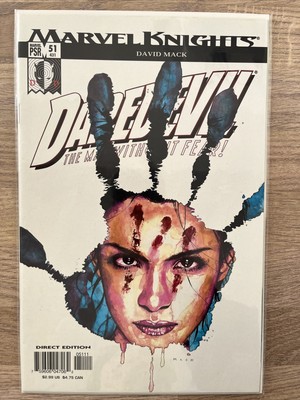Marvel Comics Daredevil #51 David Mack Herkunft des Echos 2003 Schlüssel