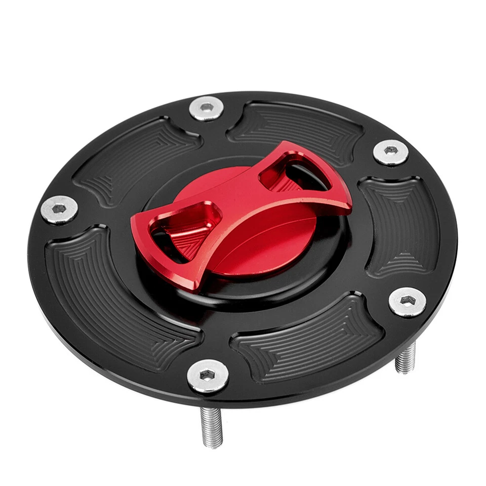 For Ducati Panigale 899 959 1199 1299 Motorcycle CNC Fuel Gas Tank Cap Cover Foto 4 de 4