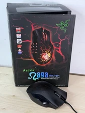 Razer Naga Molten Special Edition Expert MMO Gaming Mouse Wired USB 17 Buttons 