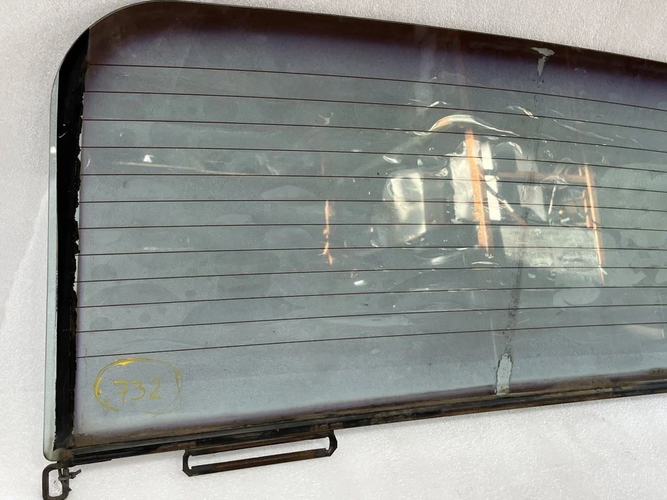 1988 JEEP GRAND WAGONEER HEATED BACK GLASS REAR WINDSHIELD Foto 3 de 4