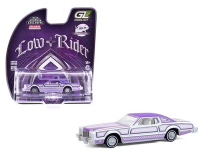 1973 Ford Thunderbird Lowrider Michael Heralda Purple Metallic/White 1/64 GL