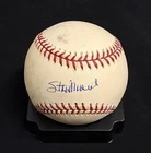 STAN MUSIAL HOF Signed/Auto/Autograph Official/OML Baseball PSA/DNA Grade 8