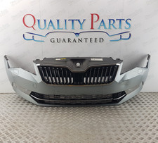 SKODA SUPERB FRONT BUMPER IN GREY LF7M  MK3