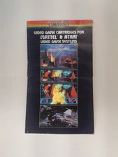 IMAGIC Video Game Booklet Mattel Atari Systems Numb Thumb Club Fun Vintage 1982