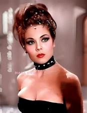 DIANA RIGG #125 EMMA PEEL THE AVENGERS COLORIZED PHOTO 11 X 8.5 SHIPS FREE