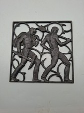 Buderus Kunstguss Unsere Arbeit Eisenguss nach Heinrich Moshage 14x14cm L62