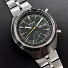 Vintage Seiko Chronograph Darth Vader Helmet Automatic Japan Men Watch 6139-7100