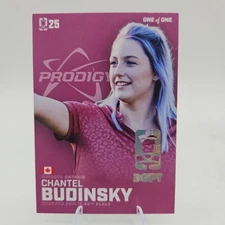 2025 DGPT FPO #40 Chantel Budinsky - Prodigy - One Of One 1/1
