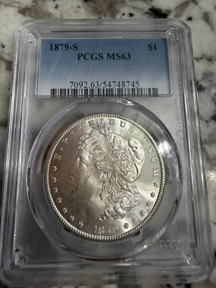 Grade MS 63 Morgan US Dollars 1879 for sale | eBay