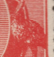 KGV SINGLE WMK 2d RED "WHITE FLAW ON EMU'S BODY'" BW 96 (12)Ai