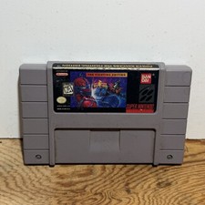 Power Rangers The Fighting Edition (Super Nintendo SNES, 1995) Authentic Tested 