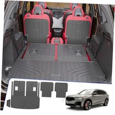 Cargo Mat Compatible with 2nd Row Backrest Mats Trunk Mat with Backrest Mats