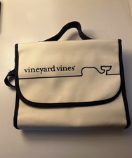 Vineyard Vines Target Navy Blue Cream Portable Travel Baby Diaper Changing Pad