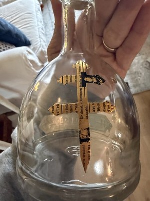 Dusse VSOP 750 ml Cognac Empty Decanter Bottle w/ Glass Stopper Jay Z